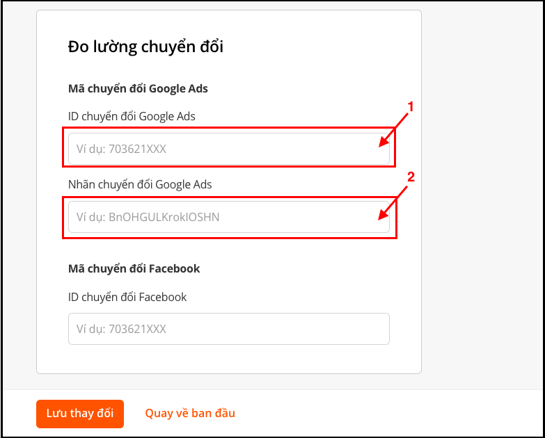 Cài đo chuyển đổi Google Ads trên Alongay