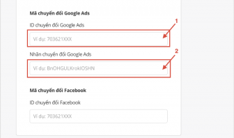 Cài đo chuyển đổi Google Ads trên Alongay