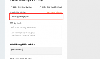 Nhap email nhan lien he Alongay
