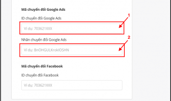 Cài đo chuyển đổi Google Ads trên Alongay