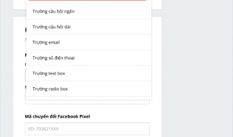 Them o thong tin lead form Alongay