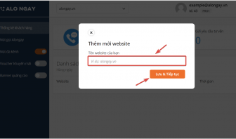 Them website can quan ly Alongay