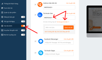 Bước 4: Sử Dụng Tính Năng "Sử Dụng Link Zalo"