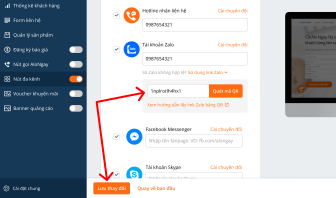 Hướng dẫn quét mã QR để lấy link tài khoản Zalo