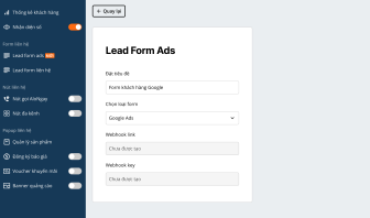 Hướng dẫn cài đặt Form khách hàng tiềm năng Google Ads