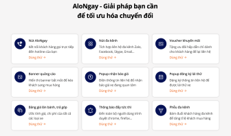 Các tính năng của công cụ AloNgay
